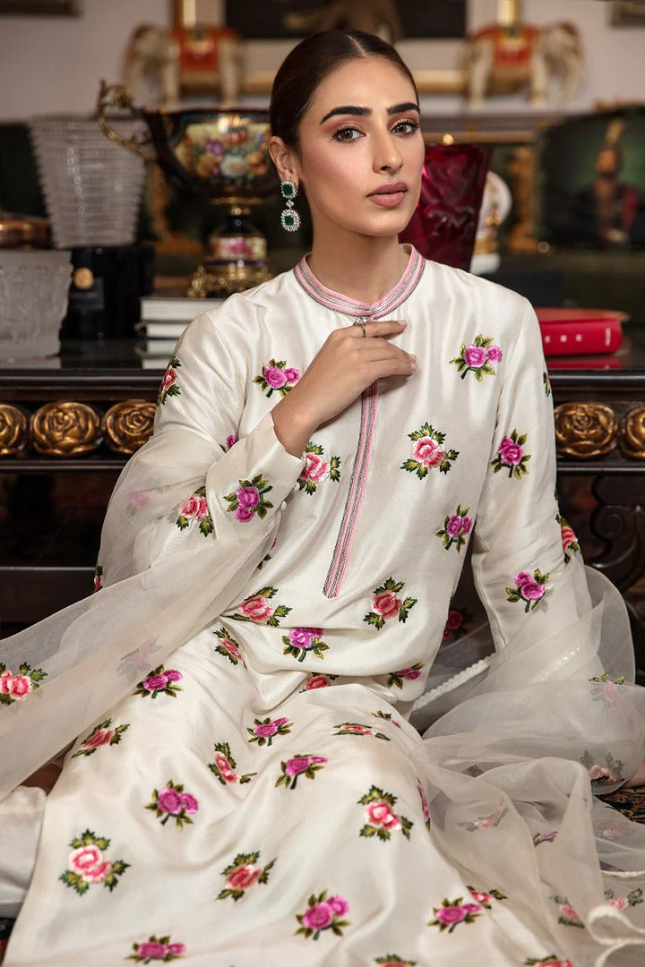 nayyabcollection-02 Embroidered Airjet Viscous Silk Three Piece