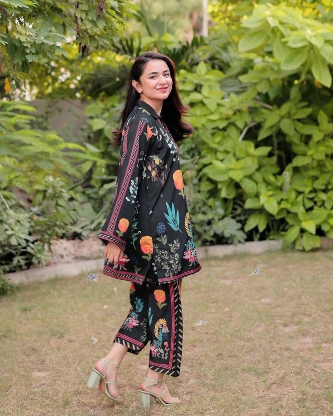 GulAhmed NC-513 2PC Shamoz silk shirt & trouser Unstiched