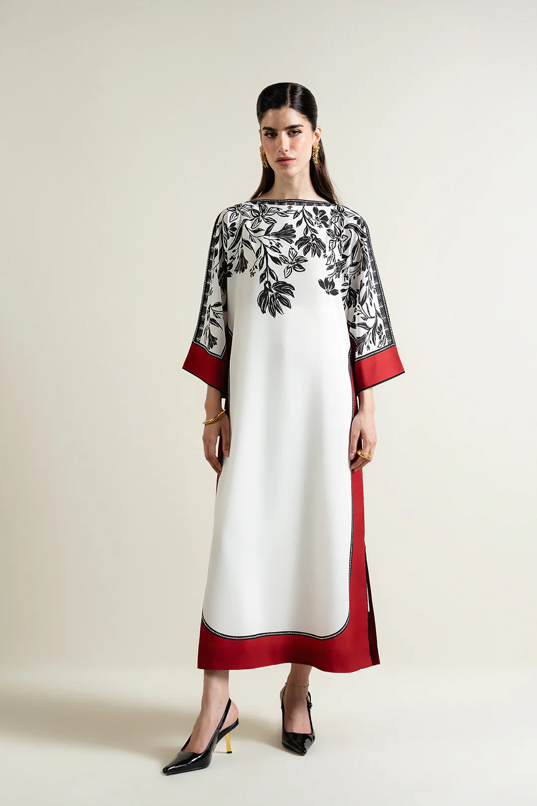 Lulusar NC-510 3PC Shamoz silk shirt & trouser Unstiched
