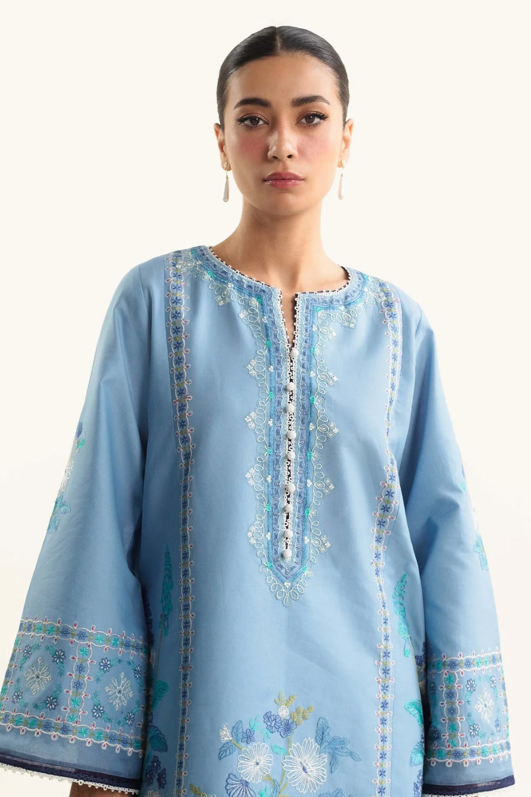 Zarashahjhan Embroidered Dhanak Three Piece COCO-770 unstiched