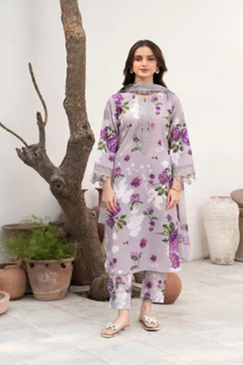 Baroque D-803 Printed three piece