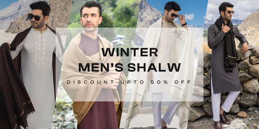 Premium Men’s Shawls Redefining Winter Style with Nayyab Collection