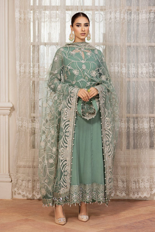Farasha Linen Three Piece Winter Collection D-805