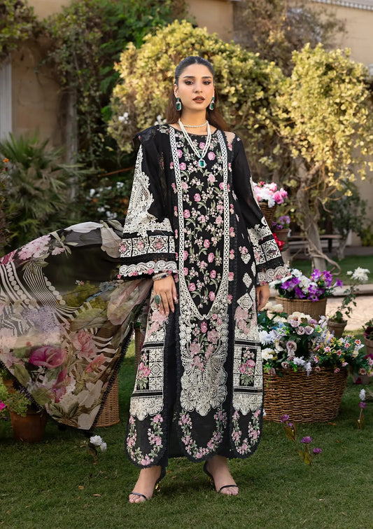 SOBIA NAZIR EMBROIDERED LAWN 3PC UNSTICHED