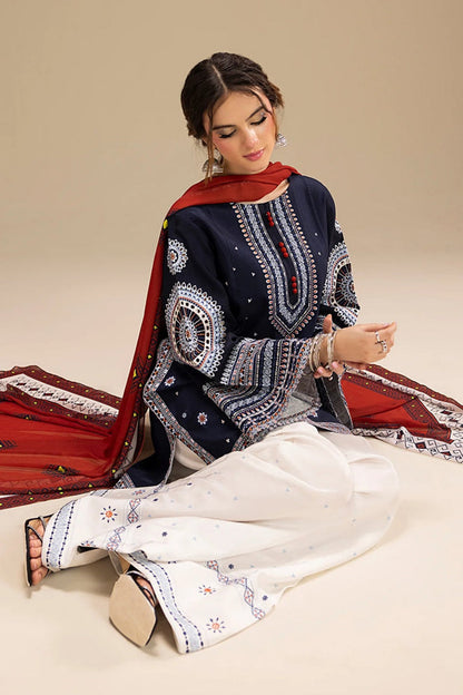 Sapphire Embroidered Dhanak Three Piece SPL-934 Unstiched