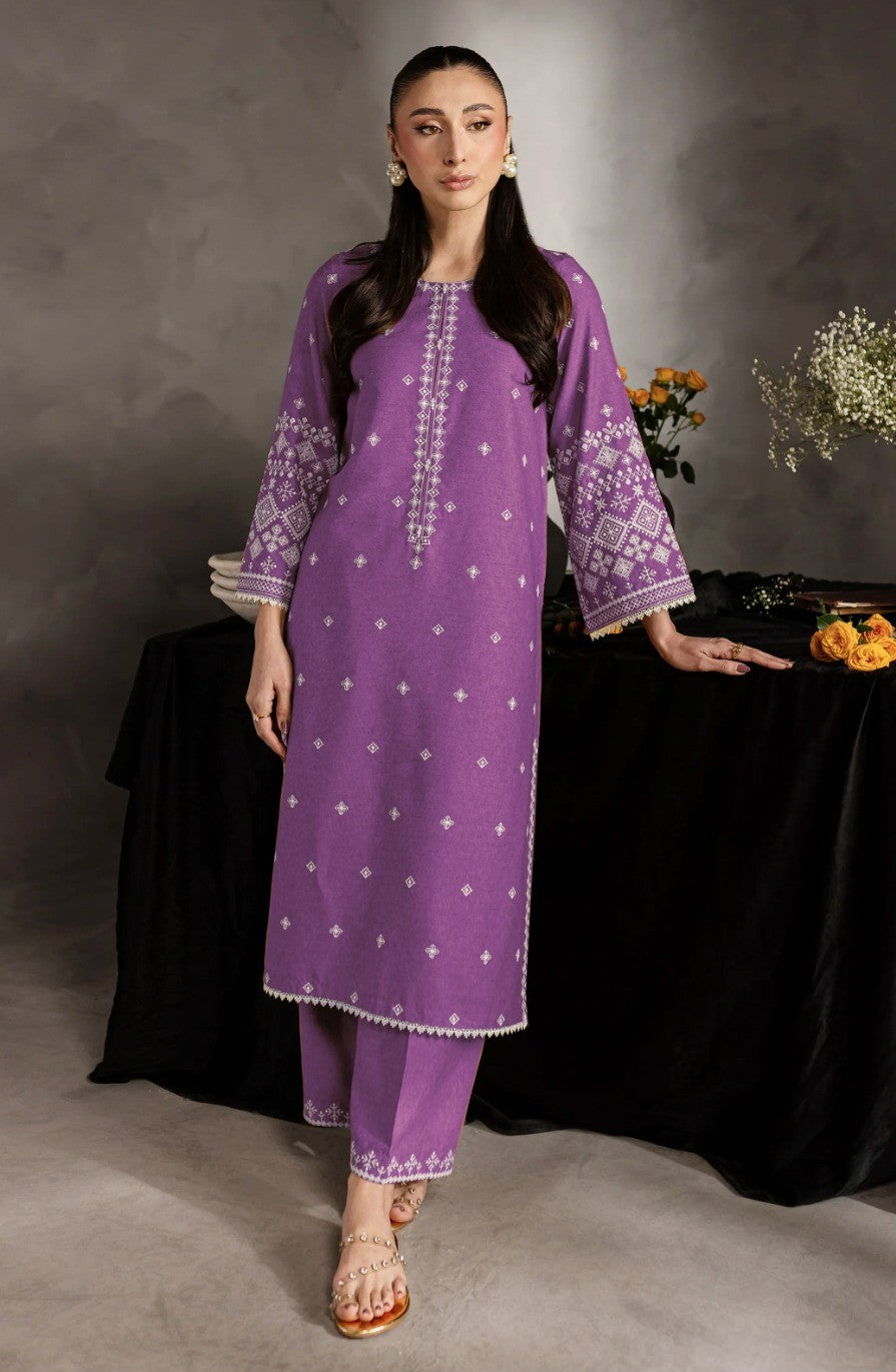 BATIK EMBROIDERED DHANAK 2PC UNSTICHED