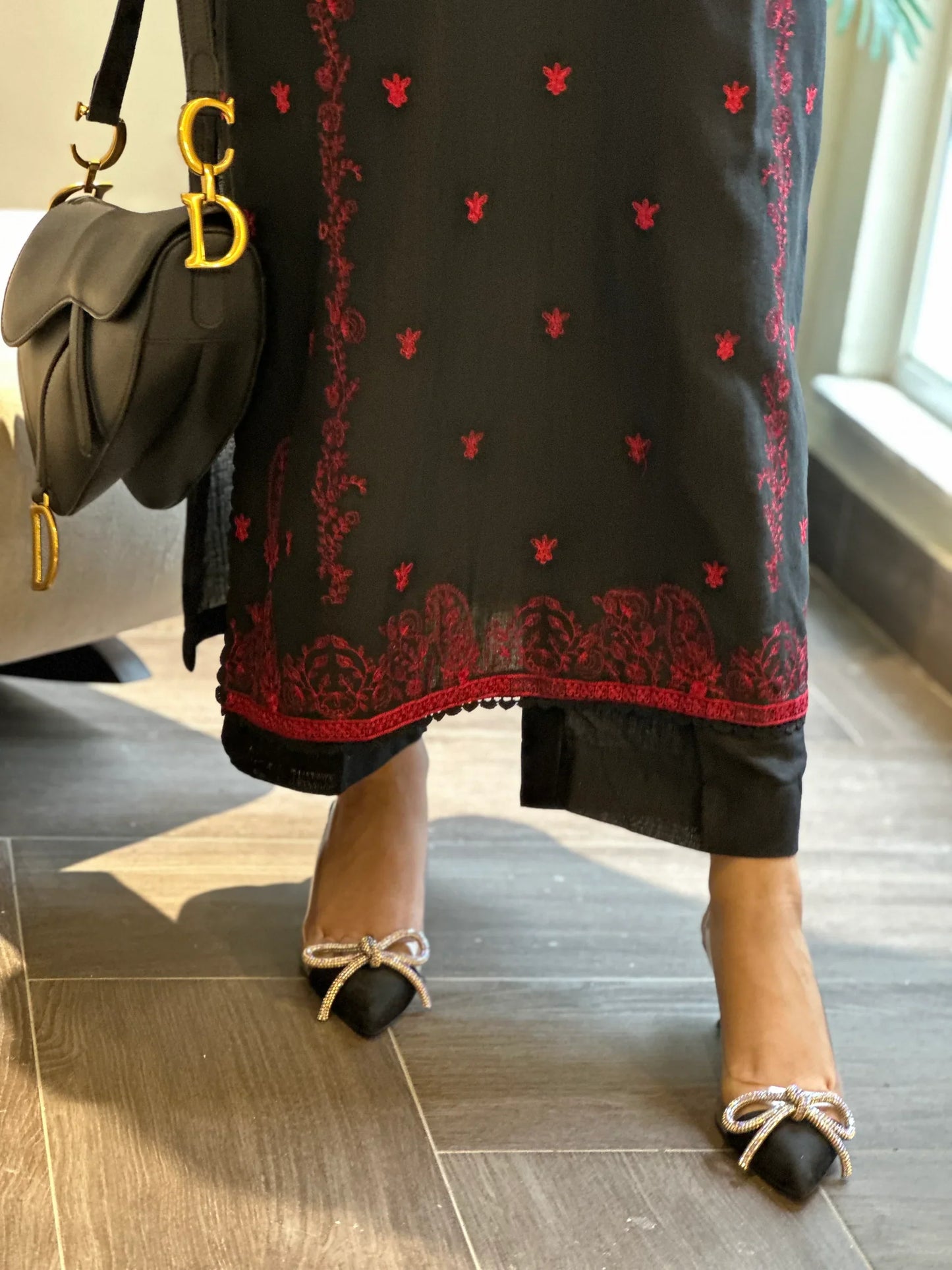 2PC DHANAK EMBROIDERED UNSTICHED - JAZMIN