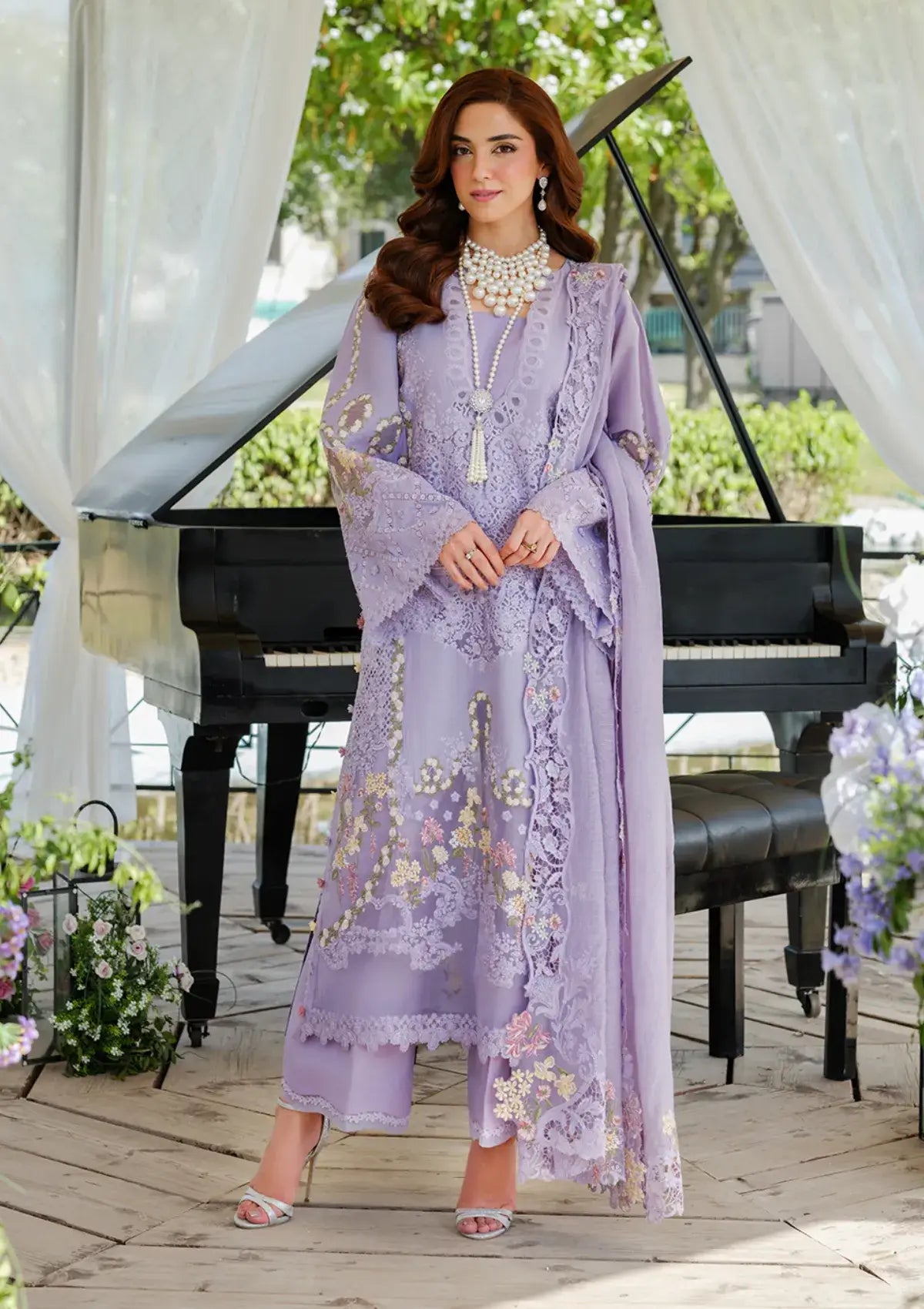 ELAF EMBROIDERED LAWN 3PC UNSTICHED