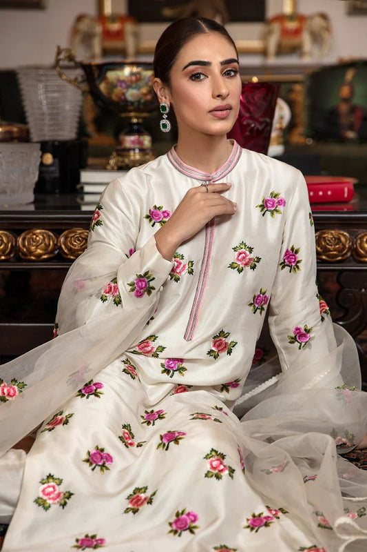 nayyabcollection-02 Embroidered Airjet Viscous Silk Three Piece