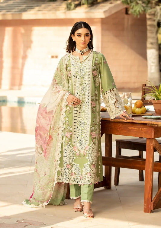 ELAF EMBROIDERED LAWN 3PC UNSTICHED