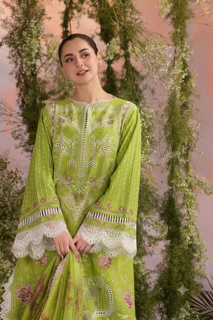SOBIA NAZIR EMBROIDERED LAWN 3PC UNSTICHED