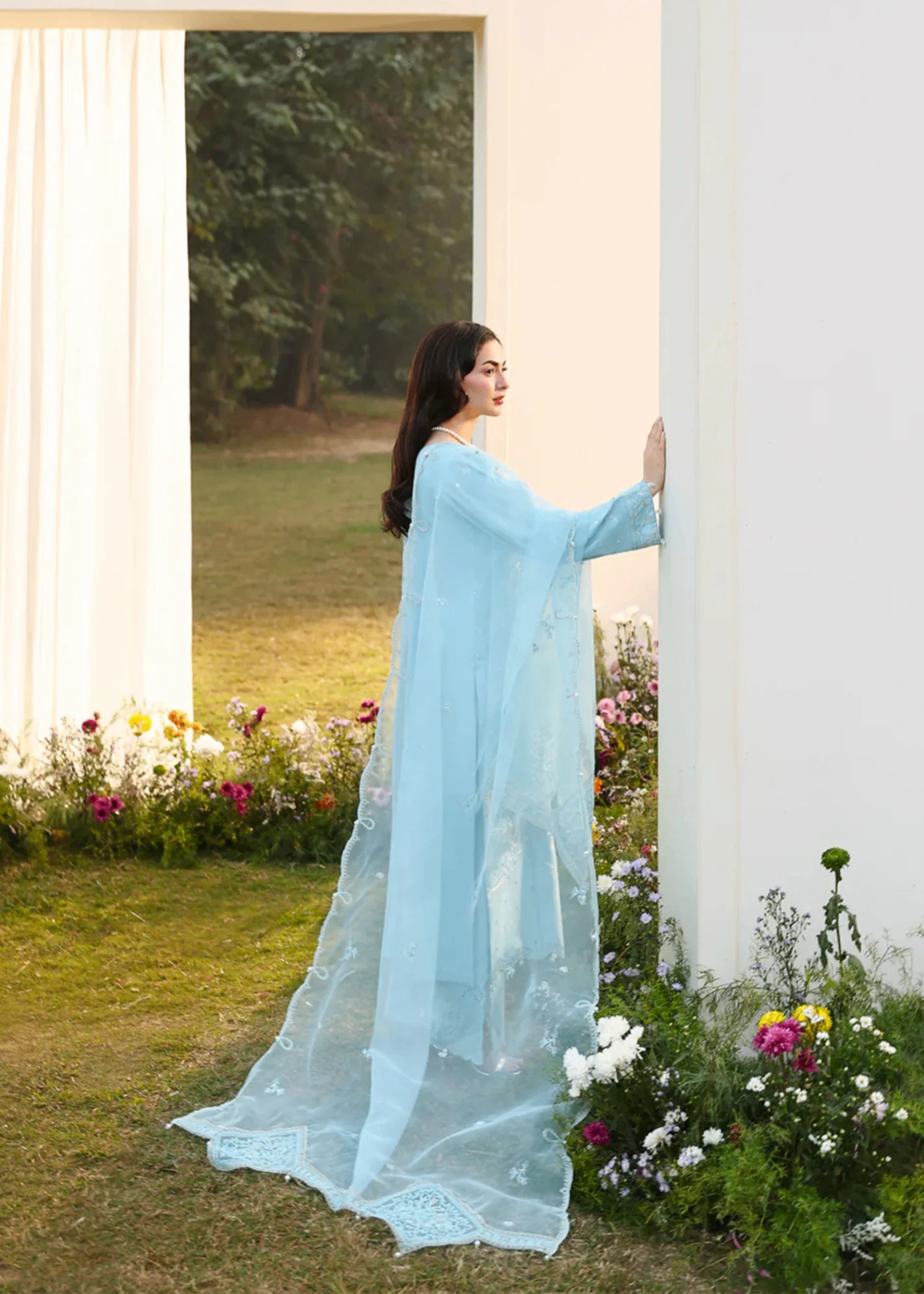LAAM EMBROIDERD 3PC LAWN UNSTICHED