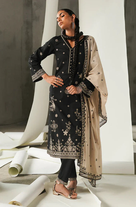 IMAGE Embroidered Dhanak Three Piece IM-740 Unstiched
