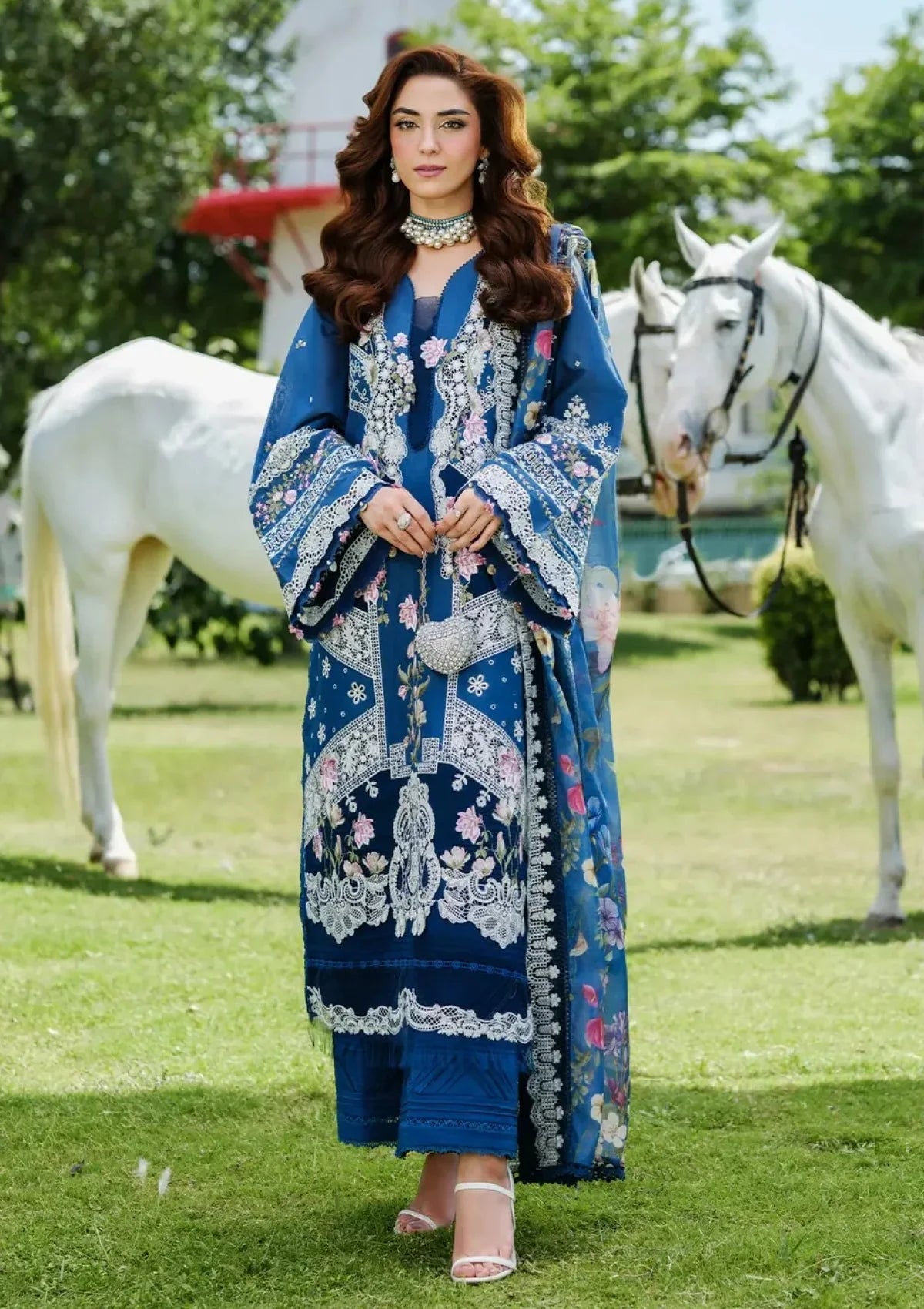ELAF EMBROIDERED LAWN 3PC UNSTICHED