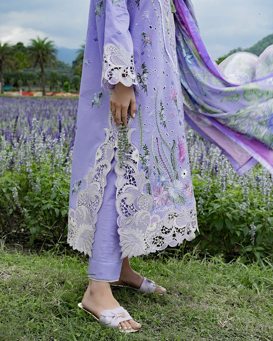 MUSHQ EMBROIDERED 3PC LAWN UNSTICHED