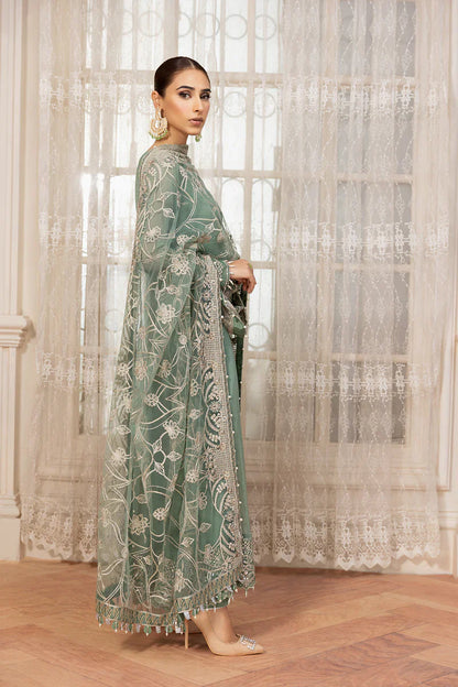 Farasha Linen Three Piece Winter Collection D-805