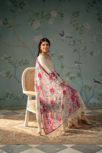 sapphire Embroidered Dhanak Three Piece SP-796 Unstiched