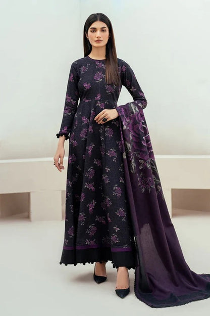 Baroque D-66 Printed three  piece suit