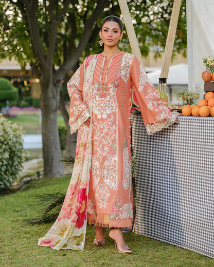 ELAF EMBROIDERED LAWN 3PC UNSTICHED
