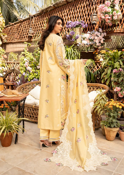 ELAF EMBROIDERED LAWN 3PC UNSTICHED