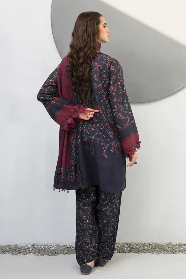 Baroque D-801 Printed three  piece