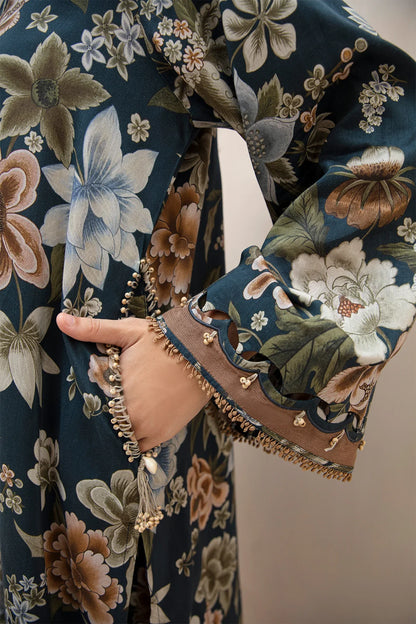 Baroque D-793 3Pc Printed karandi Unstiched