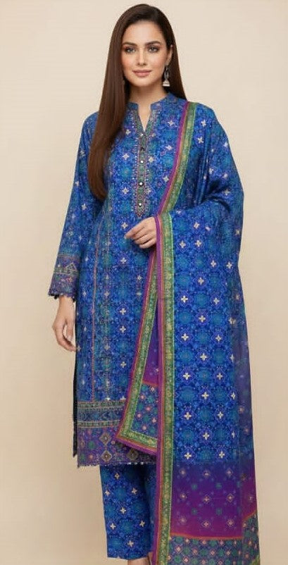 NAYYAB-COLLECTION LAWN PRINTED UNSTICHED
