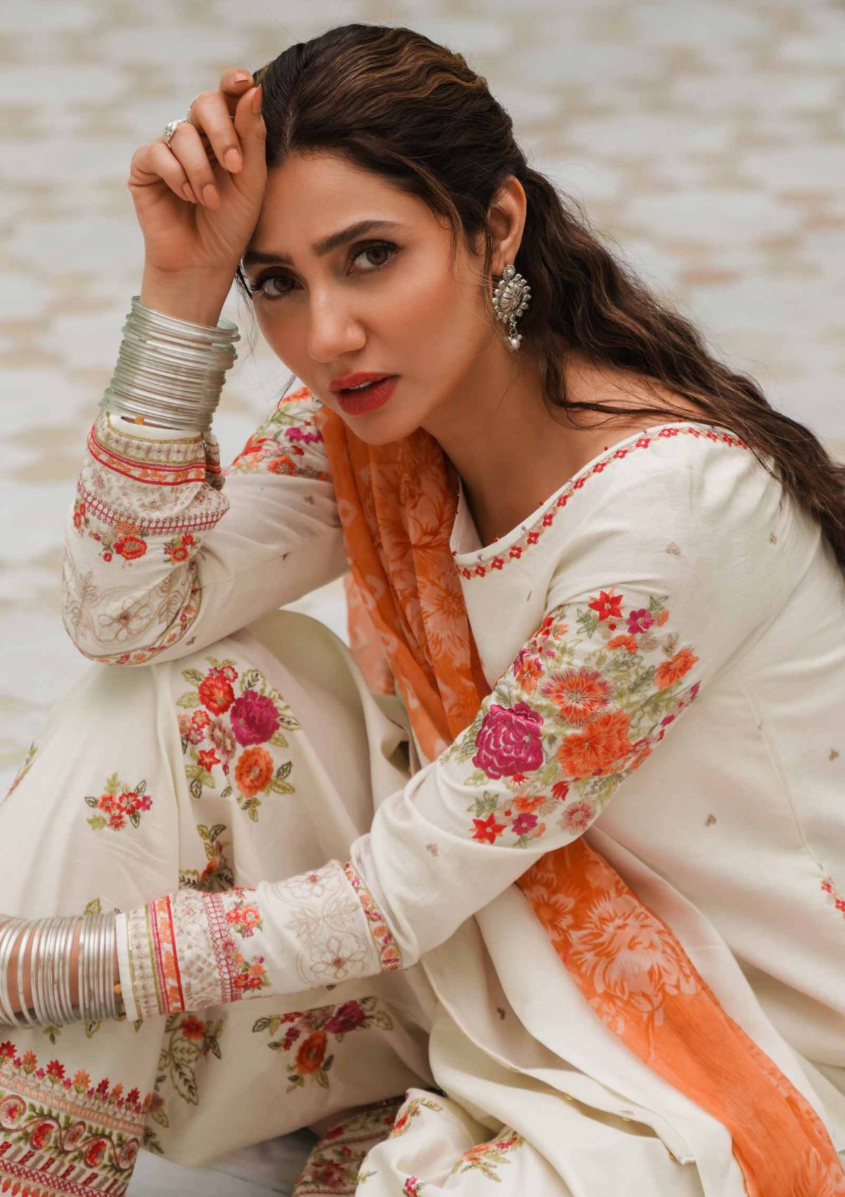 Zara Shahjahan - 3PC EMBROIDERED LAWN SHIRT AND PRINTED DUPPATA WITH TROUSER