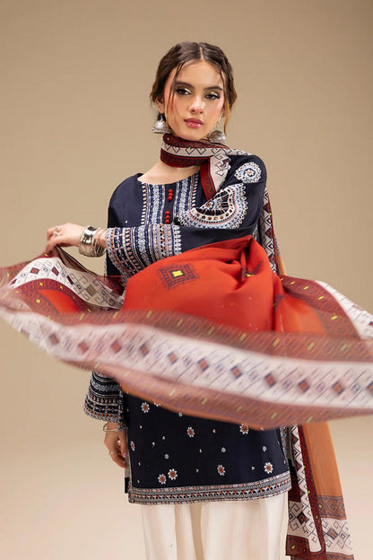 Sapphire Embroidered Dhanak Three Piece SPL-934 Unstiched