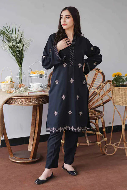Nayyab Collection Fcc-765 Dhanak Embroidered three piece With Dhanak Shawl Unstiched