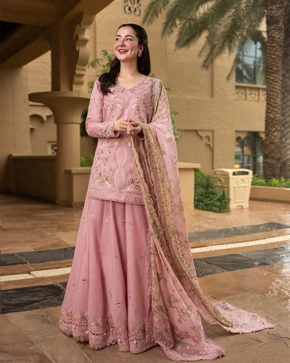FAIZA SAQLAIN EMBROIDERED LAWN 3PC UNSTICHED
