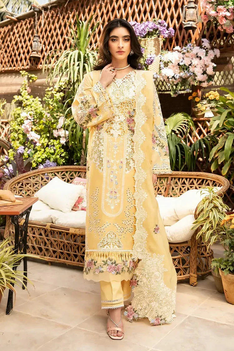 ELAF EMBROIDERED LAWN 3PC UNSTICHED