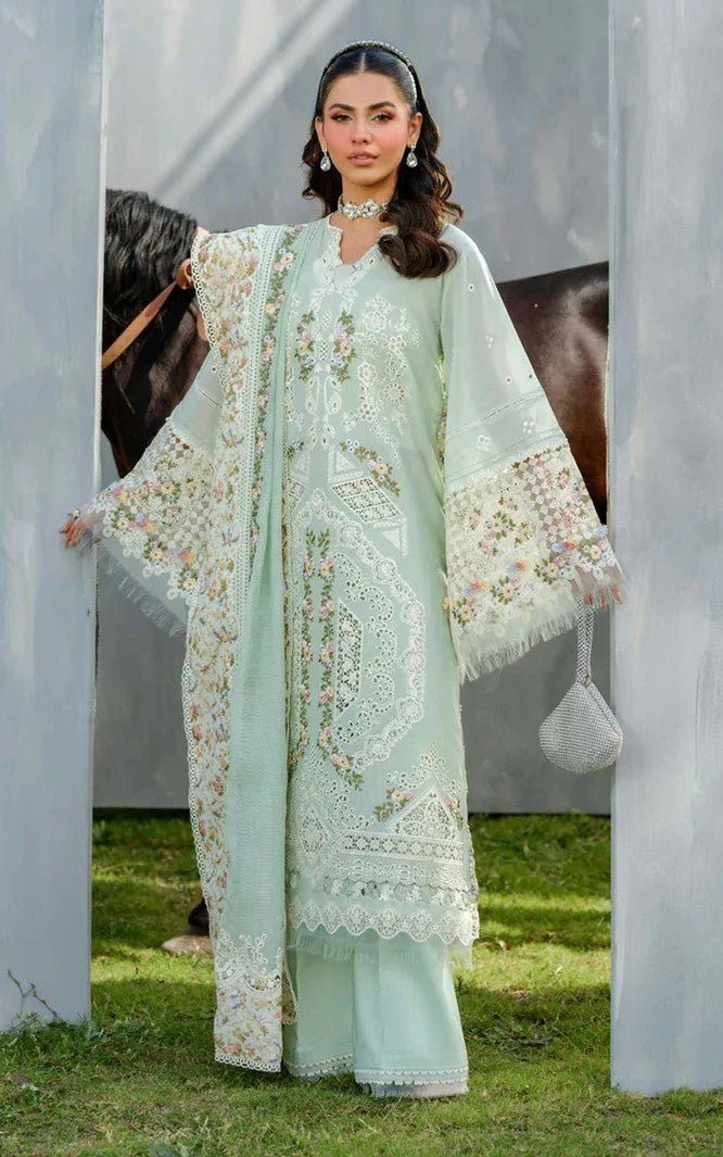 MUSHQ EMBROIDERED LAWN 3PC UNSTICHED