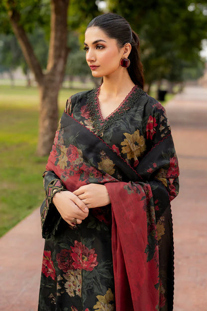 Maria.B Three piece printed karandi