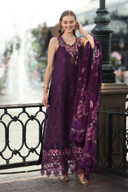 NOOR BY SADIA ASAD EMBROIDERED LAWN 3PC UNSTICHED