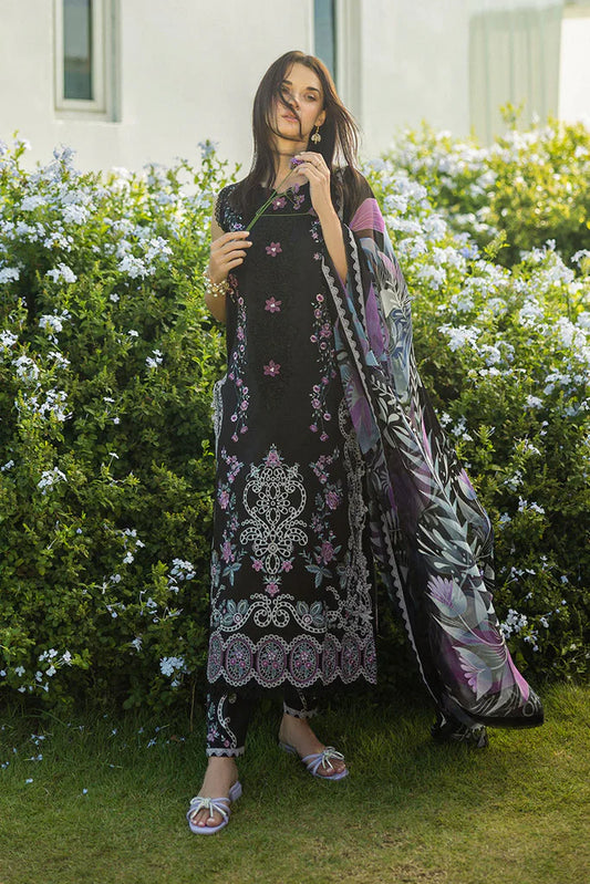 MUSHQ EMBROIDERED LAWN 3PC UNSTICHED