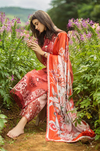MUSHQ EMBROIDERED LAWN 3PC UNSTICHED