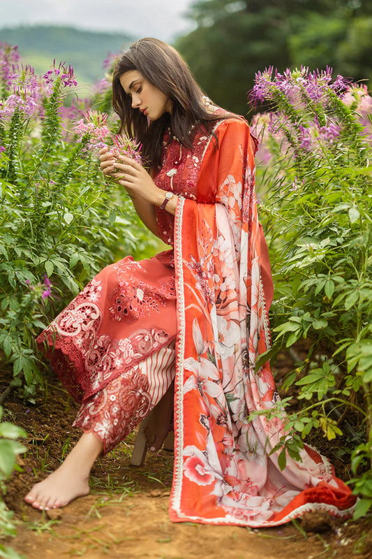 MUSHQ EMBROIDERED LAWN 3PC UNSTICHED