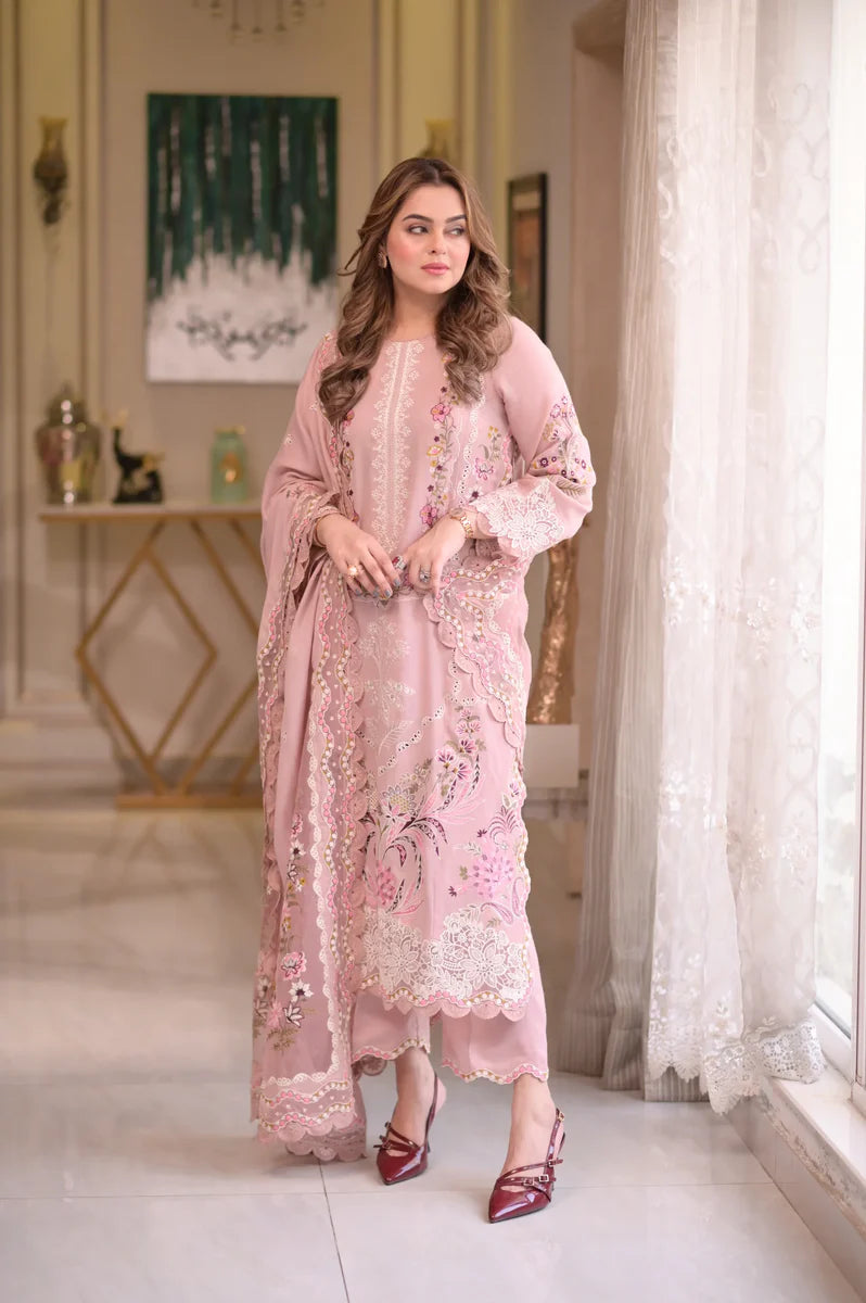 ANEELA'S EMBROIDERED LAWN 3PC UNSTICHED