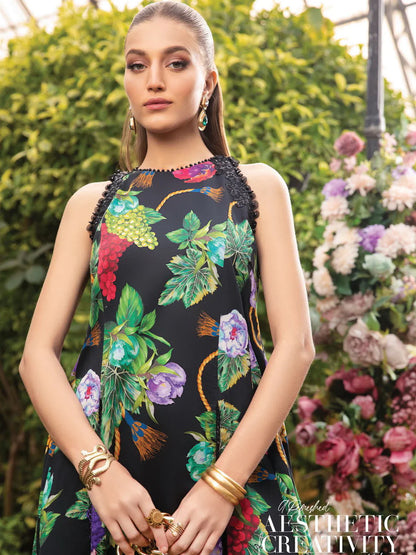 M-Print 1040 Lawn Digital Printed Three Piece