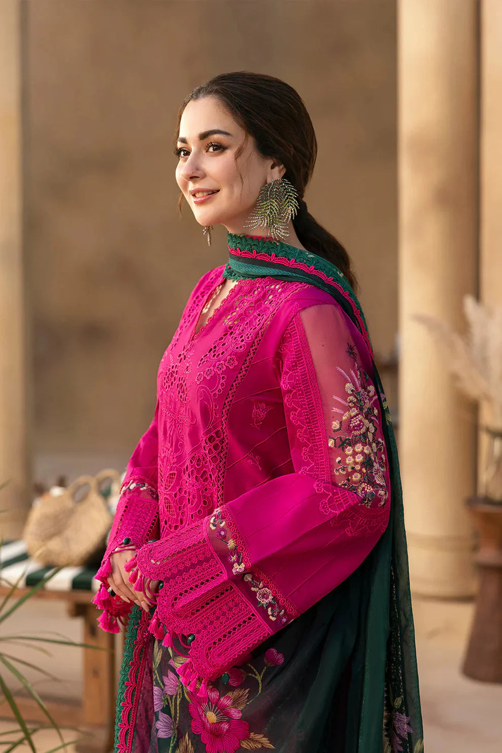 ANEELA'S EMBROIDERED LAWN 3PC UNSTICHED