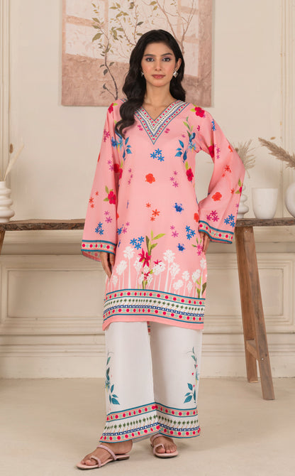 Lulusar NC-505 3PC Shamoz silk shirt & trouser Unstiched