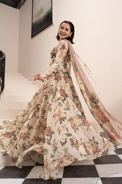 Lulusar NC-517 3PC Shamoz silk shirt & trouser  Unstiched