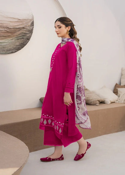 ZARASHAJHAN EMBROIDERE DHANAK 3PC UNSTICHED