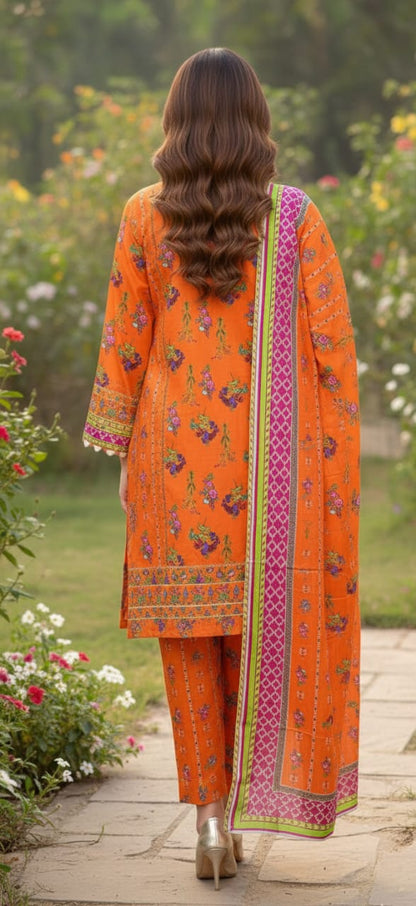 NAYYAB-COLLECTION LAWN PRINTED UNSTICHED