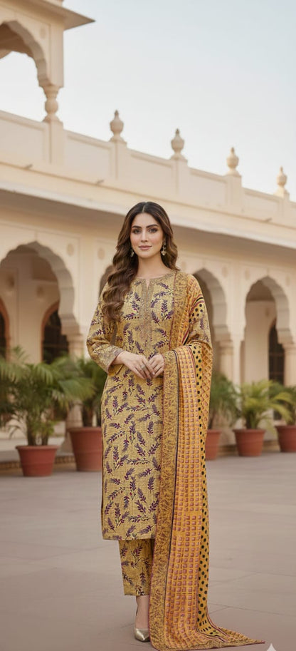 NAYYAB-COLLECTION LAWN PRINTED UNSTICHED