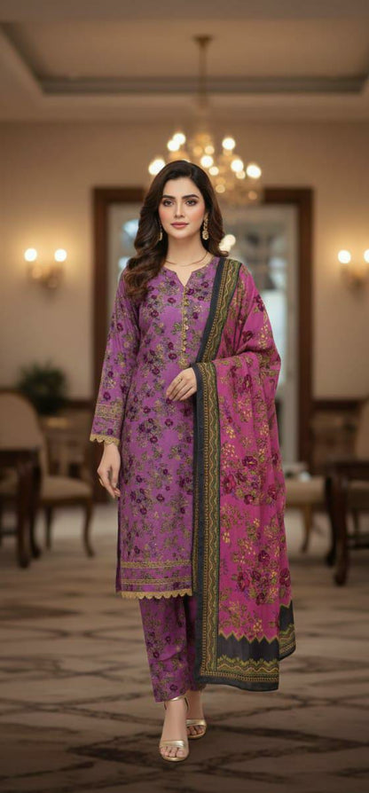 NAYYAB-COLLECTION LAWN PRINTED UNSTICHED