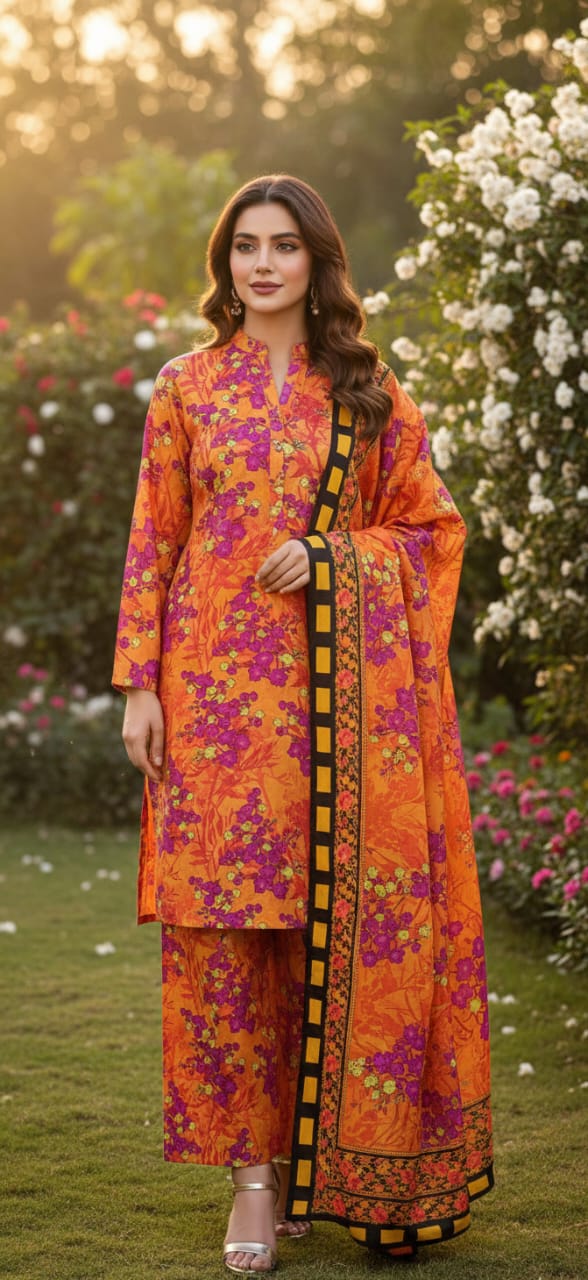 NAYYAB-COLLECTION LAWN PRINTED UNSTICHED