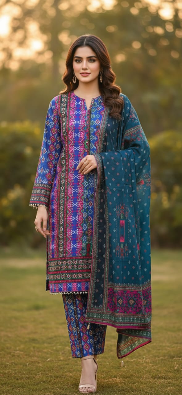 NAYYAB-COLLECTION LAWN PRINTED UNSTICHED