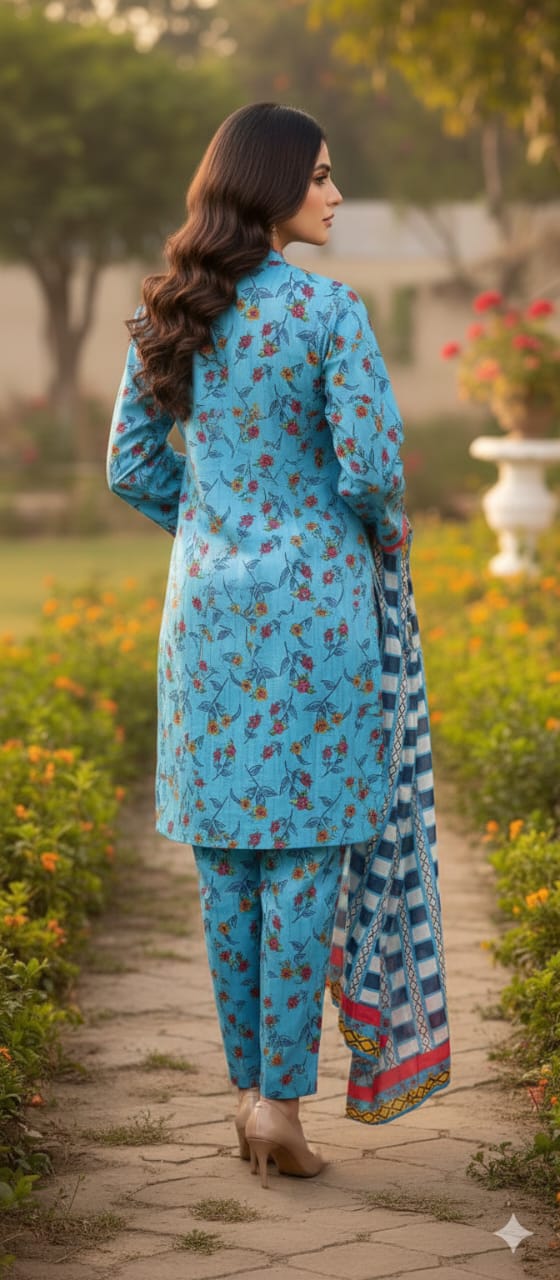 NAYYAB-COLLECTION LAWN PRINTED UNSTICHED